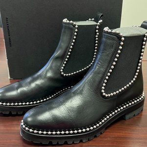 Alexander Wang Black Spencer Calf Boots/Booties